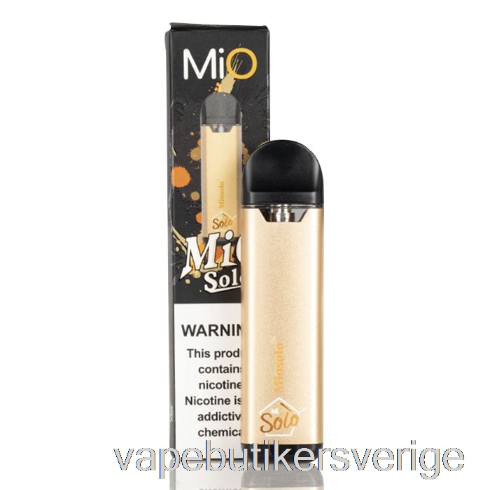 Vape Sverige Mio Solo Påfyllningsbar Enhet Guld
